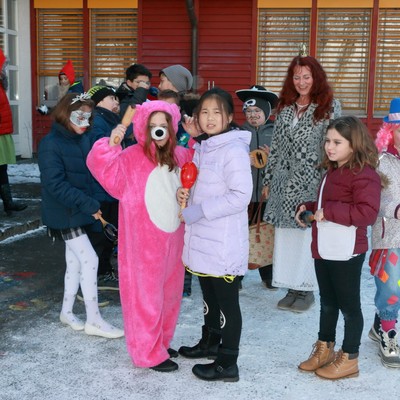 Faschingsfeier der VS-Brederis