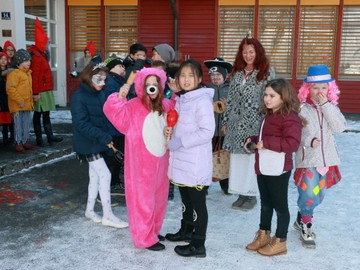 Faschingsfeier der VS-Brederis