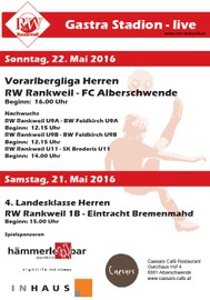 Heimspiele des FC RW Rankweil