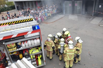 Öffentlichkeitsübung der Feuerwehr Rankweil
