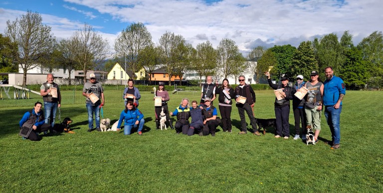 Gruppenfoto Abschluss-Frühjahrskurs © HSV-Rankweil