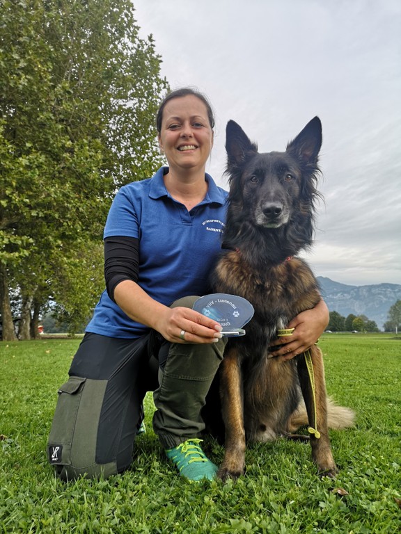 Melanie Ebenhoch mit Wicket