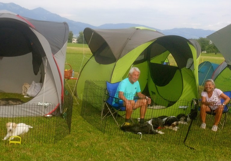 Familie Moosmann in Ruheposition