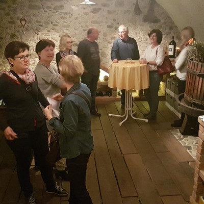 Weindegustation bei Manfred Matt 20.10.2018