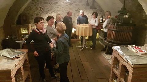 Weindegustation bei Manfred Matt 20.10.2018