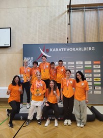 Großer Erfolg bei der Karate-Landesmeisterschaft in Rankweil – Jubiläum gebührend gefeiert!