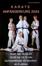 Karateclub Rankweil Anfängerkurs