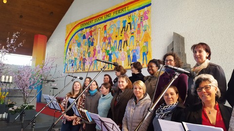 Osternacht mit dem Chor Pleasure
