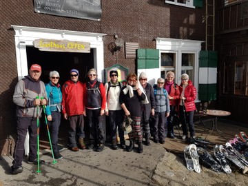 Schneeschuhwandern Winter 2019/2020