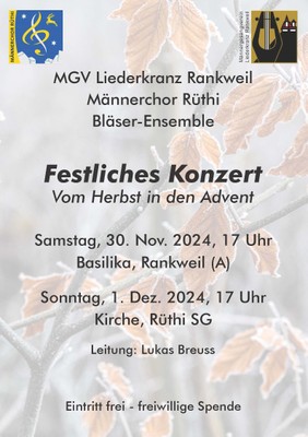 Vom Herbst in den Advent Vom Herbst in den Advent