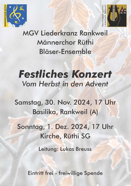 Vom Herbst in den Advent