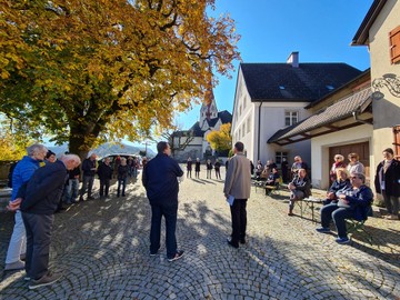 Rundgang auf Rankweils Friedhofen mit Martin Salzmann