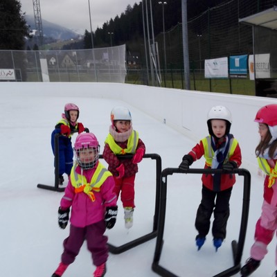 Wir waren Eislaufen