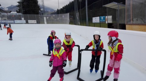 Wir waren Eislaufen