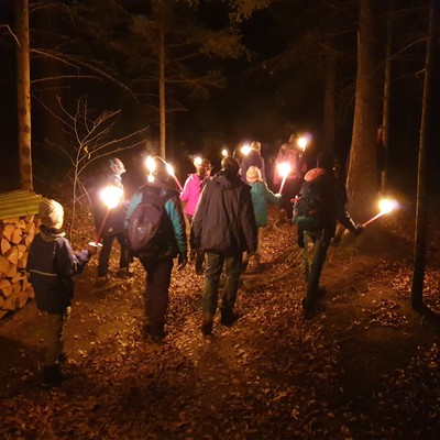 ERASMUS+ "Jugend in Aktion": Nikolaus - Abend mit Fackelwanderung