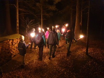 ERASMUS+ "Jugend in Aktion": Nikolaus - Abend mit Fackelwanderung