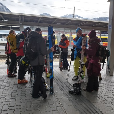 ERASMUS+ "Jugend in Aktion": Skitag am Sonnenkopf