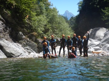 ERASMUS+ "Jugend in Aktion": Canyoning im Bodengo