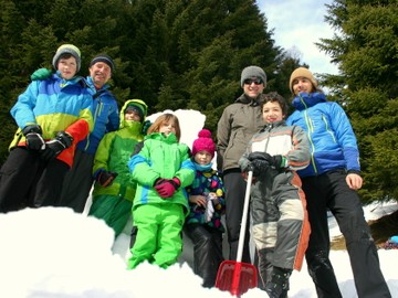 Schneeschuhwanderung mit Iglubau
