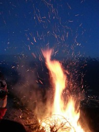Sonnwendfeuer am Rappenkopf