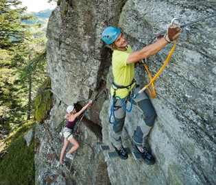 Wasserfallklettersteig St. Anton im Montafon