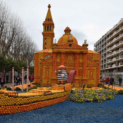Zitronenfest in Menton