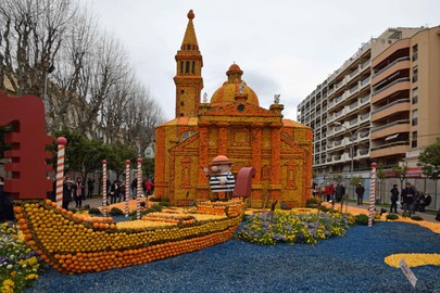 Zitronenfest in Menton