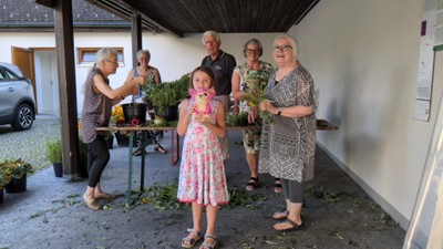 Kräuterweihe an Mariä Himmelfahrt in Rankweil Kräuterweihe an Mariä Himmelfahrt in Rankweil