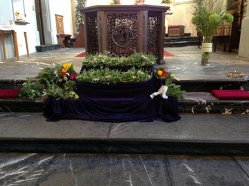 Traditionelle Kräuterweihe in der Basilika