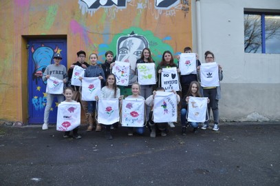 Baggie-Gestaltung im Jugendtreff Planet