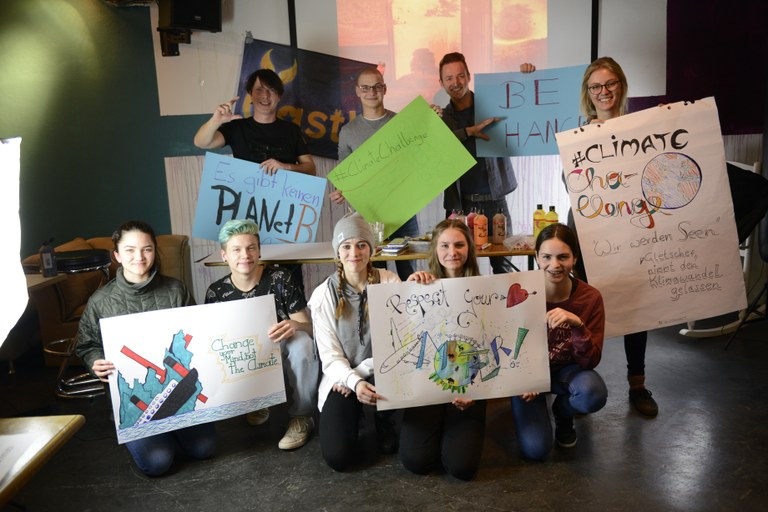 Gruppenfoto Auftakt Climate Challenge