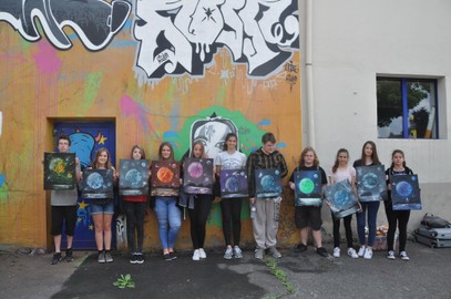 Graffiti Projekt mit Poly Rankweil