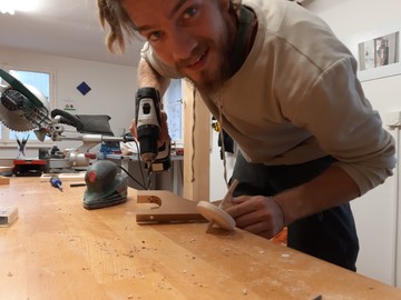Holzkreisel Bauen