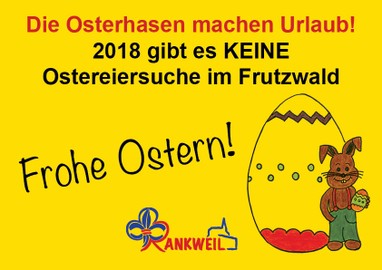 Die Osterhasen machen Urlaub