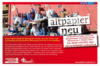 NEU: Papierabholung auf Bestellung