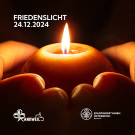 Friedenslicht Verteilung durch Rankweil
