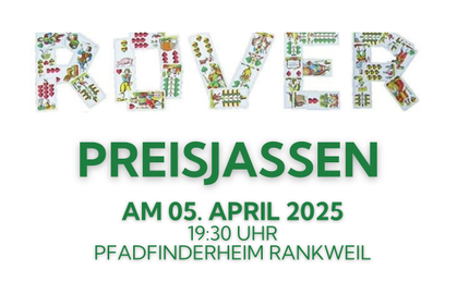 🃏 Traditionelles Preisjassen mit den Rovern! 🃏