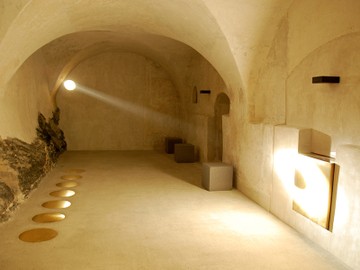 Direkter Lichteinfall in die Gedächtniskapelle