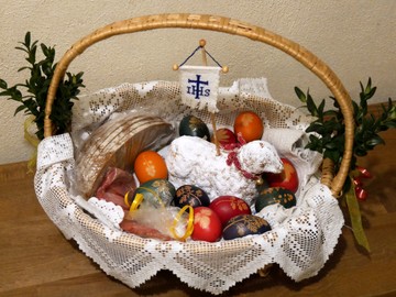 Segensfeier der Osterspeisen