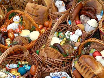 Segensfeier der Osterspeisen