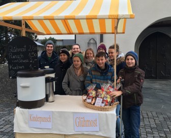 Ein Punschstand auf Rädern