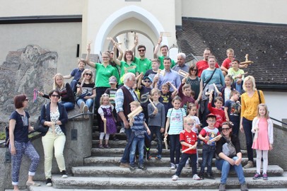 Traditionelles Karfreitagsratschen