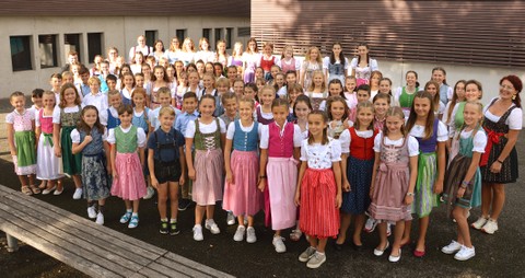 Landeskinderchor bei den Basilikakonzerten