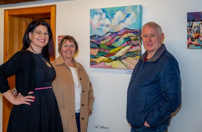 Vernissage von Rita Galambos im Schlosserhus Rankweil