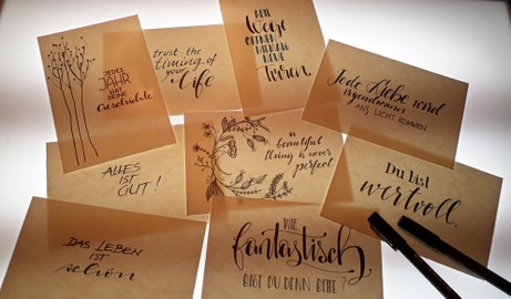 Handlettering für den Alltagsgebrauch