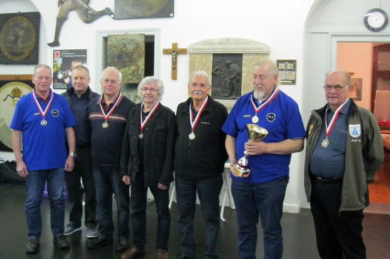vl. Werner Mohr,  Ing. Reinhold Gruber, Leo Künzler, Hubert Boss, Georg Macek, Wolfram Weibel u. Josef Kohler.