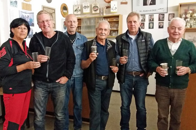 vl.  Waltraud Vögel  Reinhard Gut,  Dirk Andreas Gentzsch, Georg Macek,   Hans Moschner,  u. Josef Kessler                                Foto: SG.R