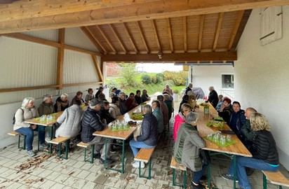 Ausfahrt Straußenfarm
