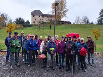 Herbstwanderung Schloss Amberg