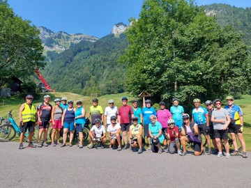 Radausfahrt im Juli